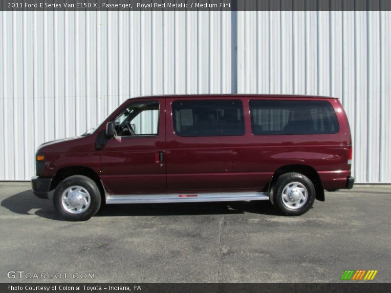  2011 E Series Van E150 XL Passenger Royal Red Metallic