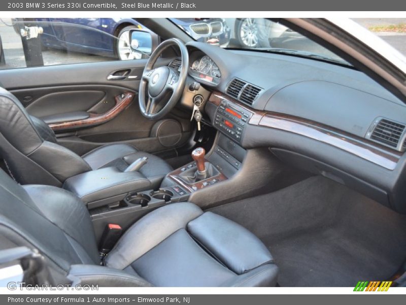  2003 3 Series 330i Convertible Black Interior