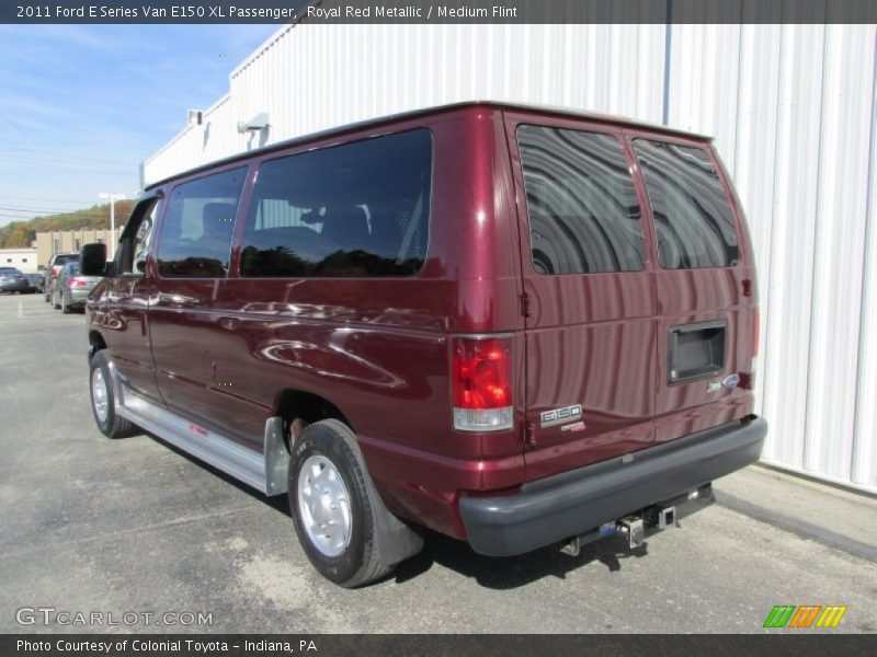  2011 E Series Van E150 XL Passenger Royal Red Metallic