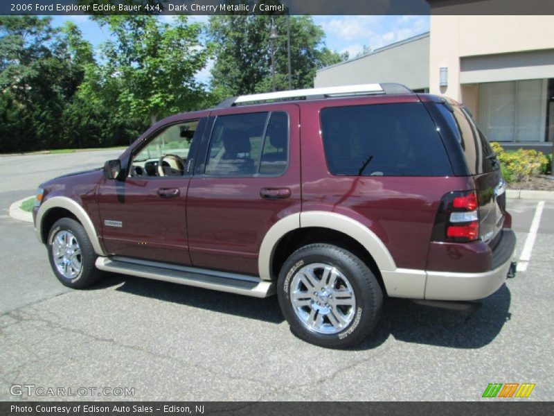 Dark Cherry Metallic / Camel 2006 Ford Explorer Eddie Bauer 4x4
