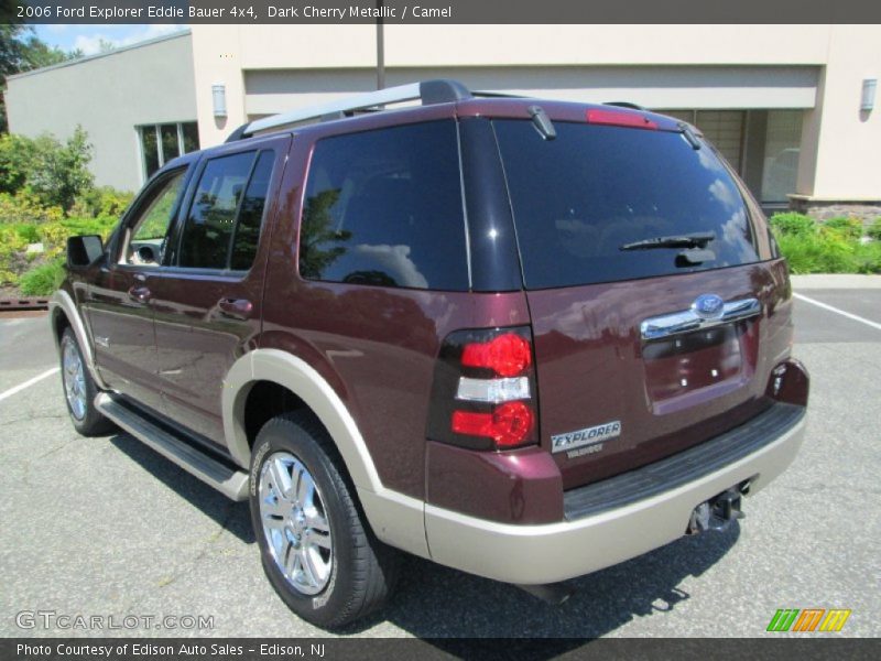 Dark Cherry Metallic / Camel 2006 Ford Explorer Eddie Bauer 4x4