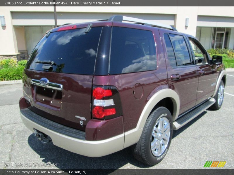 Dark Cherry Metallic / Camel 2006 Ford Explorer Eddie Bauer 4x4