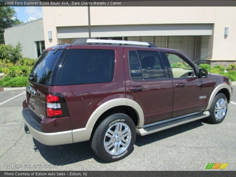 Dark Cherry Metallic / Camel 2006 Ford Explorer Eddie Bauer 4x4