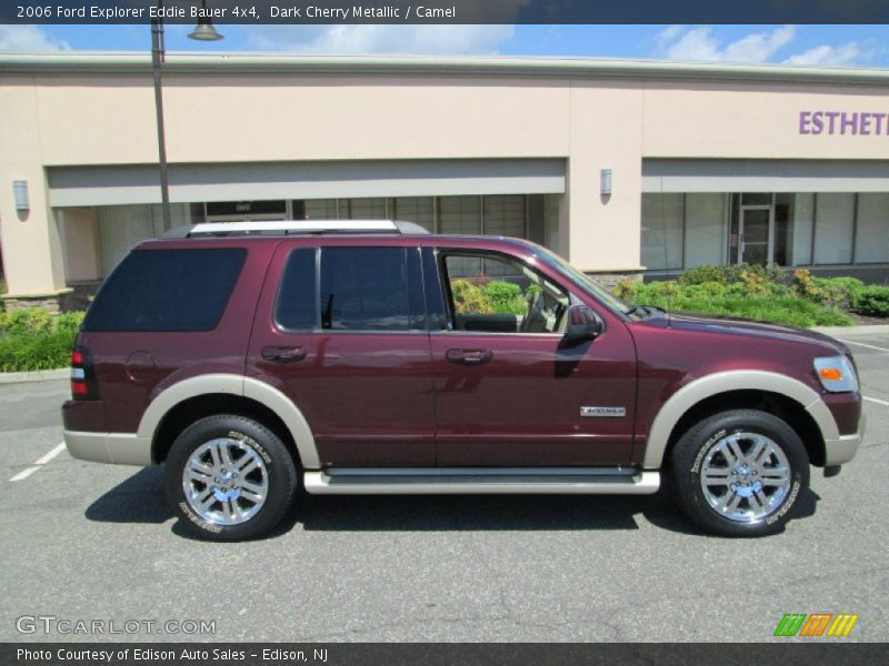 Dark Cherry Metallic / Camel 2006 Ford Explorer Eddie Bauer 4x4