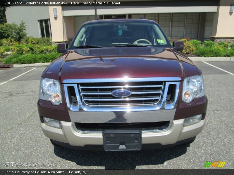 Dark Cherry Metallic / Camel 2006 Ford Explorer Eddie Bauer 4x4