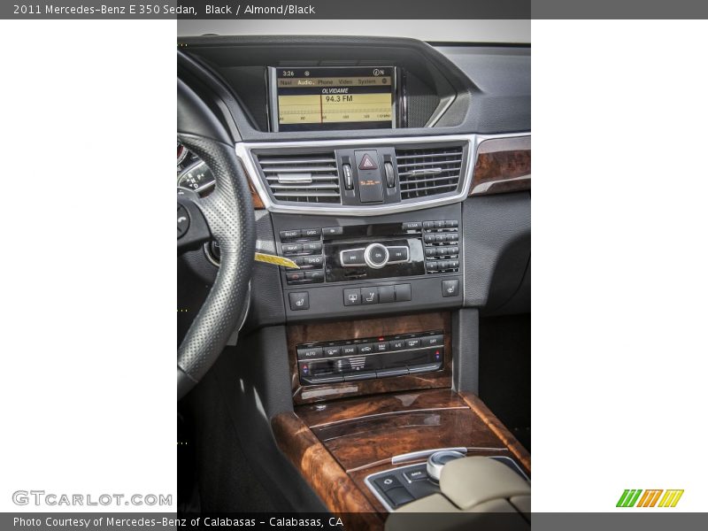 Black / Almond/Black 2011 Mercedes-Benz E 350 Sedan