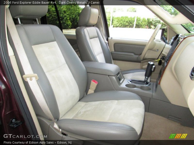 Dark Cherry Metallic / Camel 2006 Ford Explorer Eddie Bauer 4x4