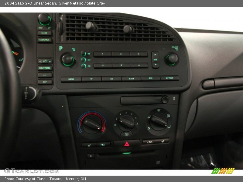 Silver Metallic / Slate Gray 2004 Saab 9-3 Linear Sedan