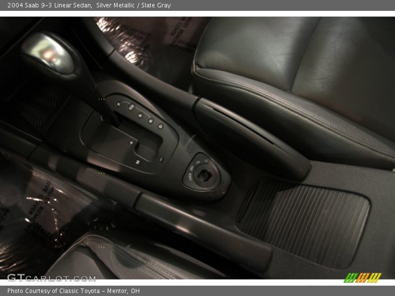 Silver Metallic / Slate Gray 2004 Saab 9-3 Linear Sedan