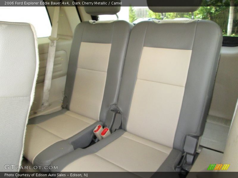 Dark Cherry Metallic / Camel 2006 Ford Explorer Eddie Bauer 4x4