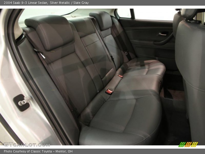 Silver Metallic / Slate Gray 2004 Saab 9-3 Linear Sedan