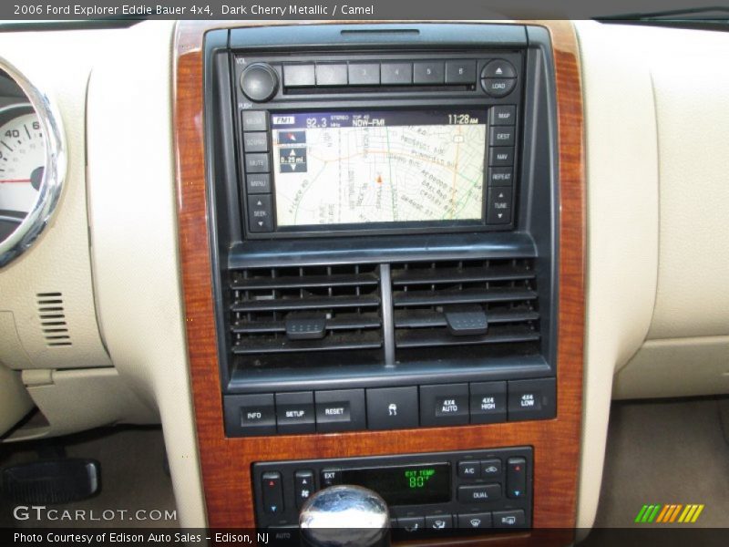 Dark Cherry Metallic / Camel 2006 Ford Explorer Eddie Bauer 4x4