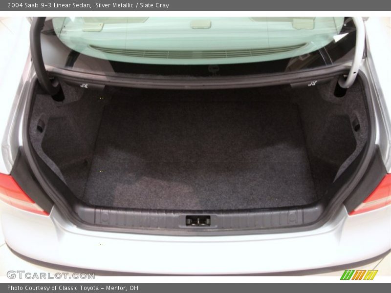 Silver Metallic / Slate Gray 2004 Saab 9-3 Linear Sedan