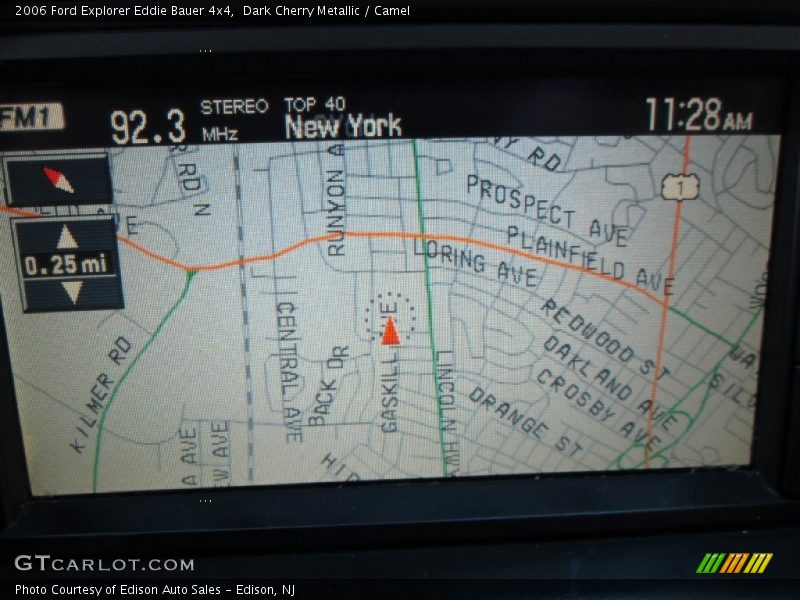 Dark Cherry Metallic / Camel 2006 Ford Explorer Eddie Bauer 4x4
