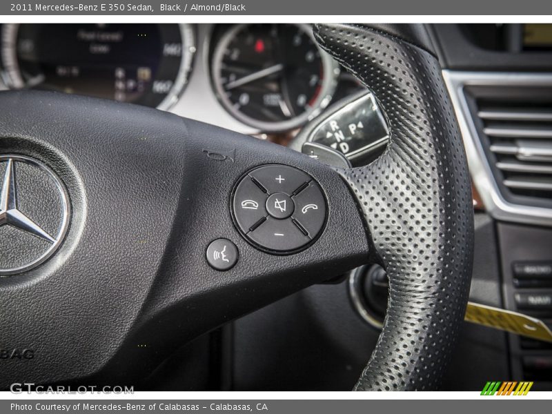 Black / Almond/Black 2011 Mercedes-Benz E 350 Sedan