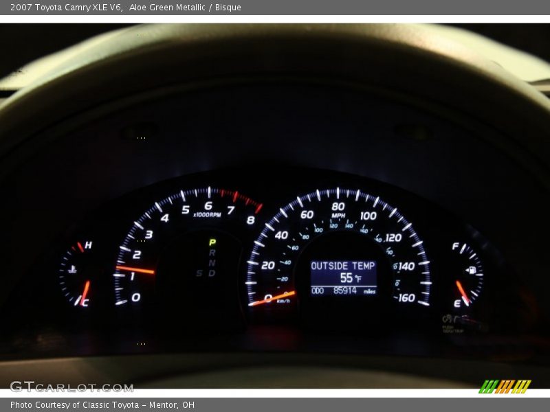  2007 Camry XLE V6 XLE V6 Gauges