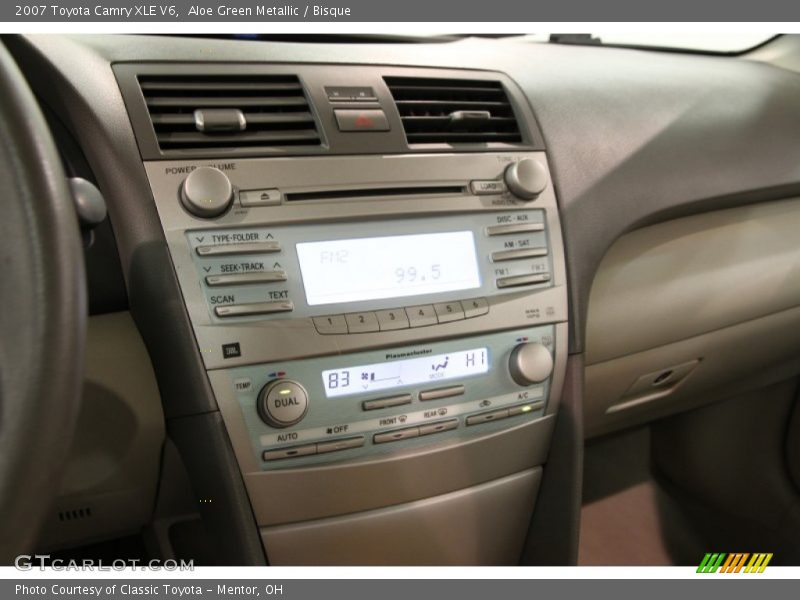 Aloe Green Metallic / Bisque 2007 Toyota Camry XLE V6