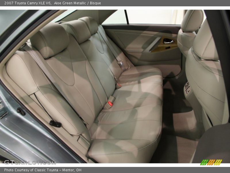 Aloe Green Metallic / Bisque 2007 Toyota Camry XLE V6