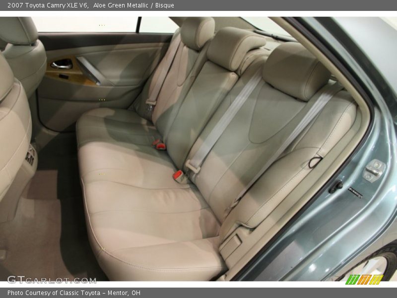 Aloe Green Metallic / Bisque 2007 Toyota Camry XLE V6