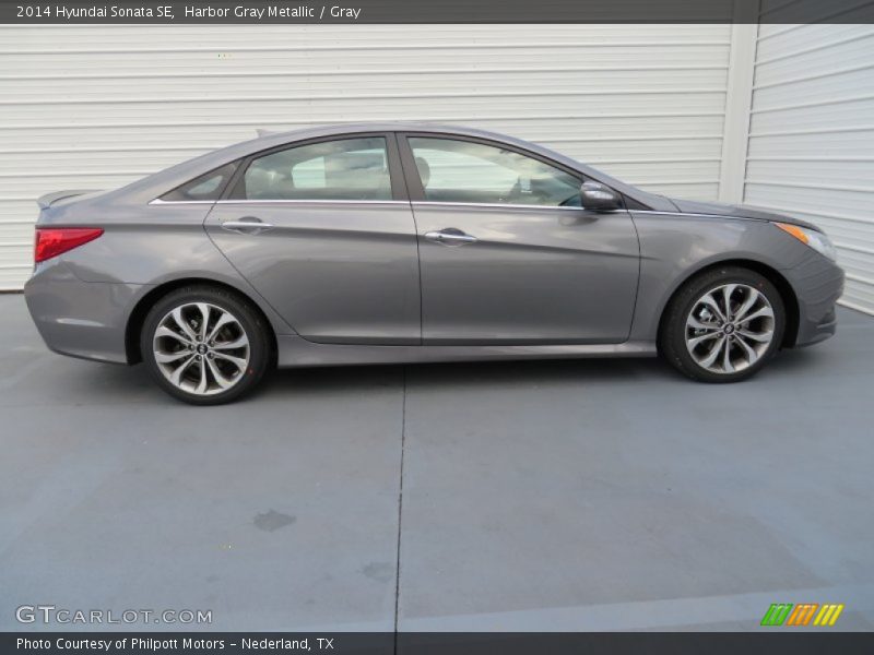 Harbor Gray Metallic / Gray 2014 Hyundai Sonata SE