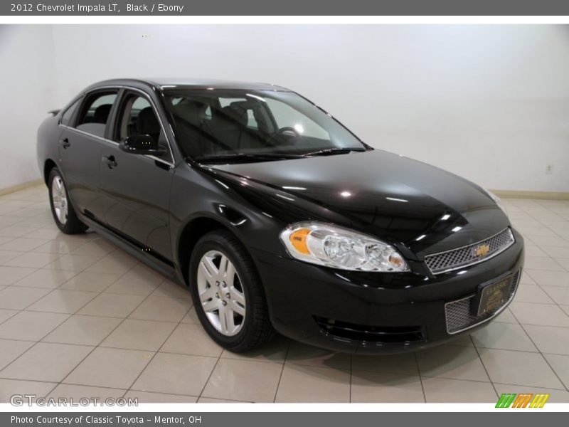 Black / Ebony 2012 Chevrolet Impala LT