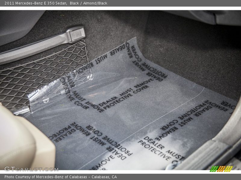 Black / Almond/Black 2011 Mercedes-Benz E 350 Sedan