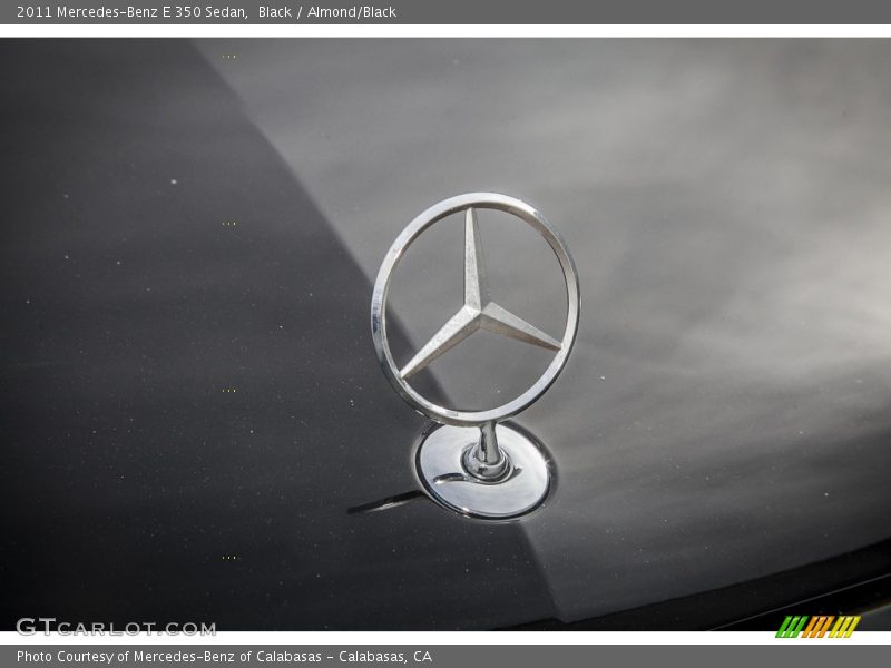 Black / Almond/Black 2011 Mercedes-Benz E 350 Sedan