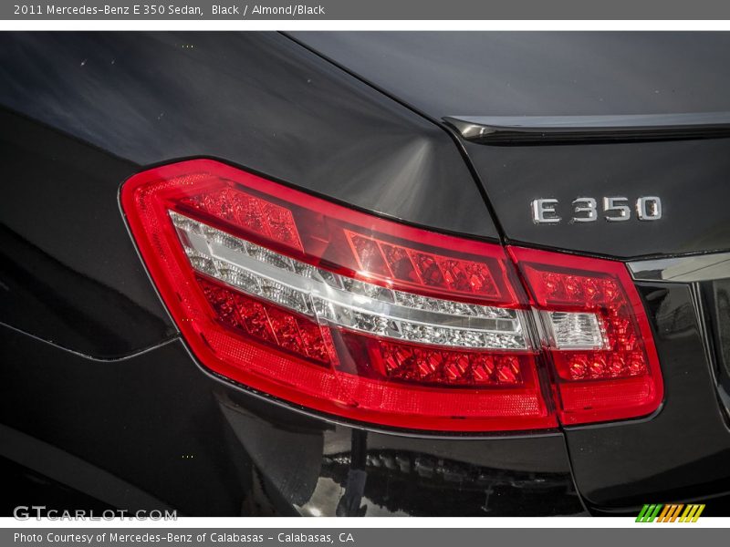 Black / Almond/Black 2011 Mercedes-Benz E 350 Sedan