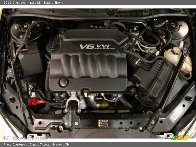 Black / Ebony 2012 Chevrolet Impala LT