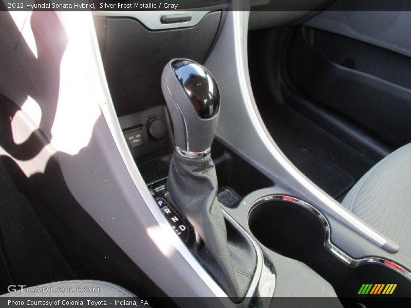 Silver Frost Metallic / Gray 2012 Hyundai Sonata Hybrid