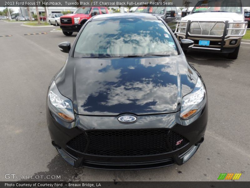 Tuxedo Black / ST Charcoal Black Full-Leather Recaro Seats 2013 Ford Focus ST Hatchback