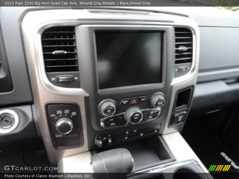 Mineral Gray Metallic / Black/Diesel Gray 2013 Ram 1500 Big Horn Quad Cab 4x4