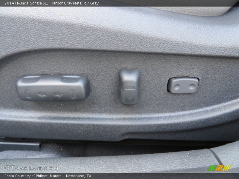 Harbor Gray Metallic / Gray 2014 Hyundai Sonata SE