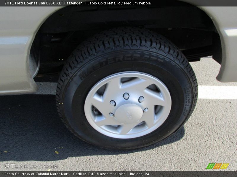 Pueblo Gold Metallic / Medium Pebble 2011 Ford E Series Van E350 XLT Passenger