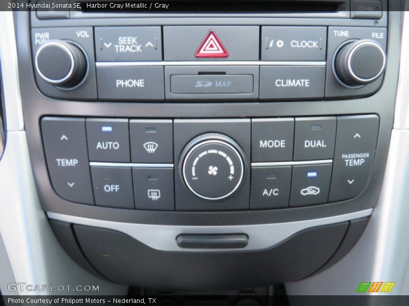Controls of 2014 Sonata SE