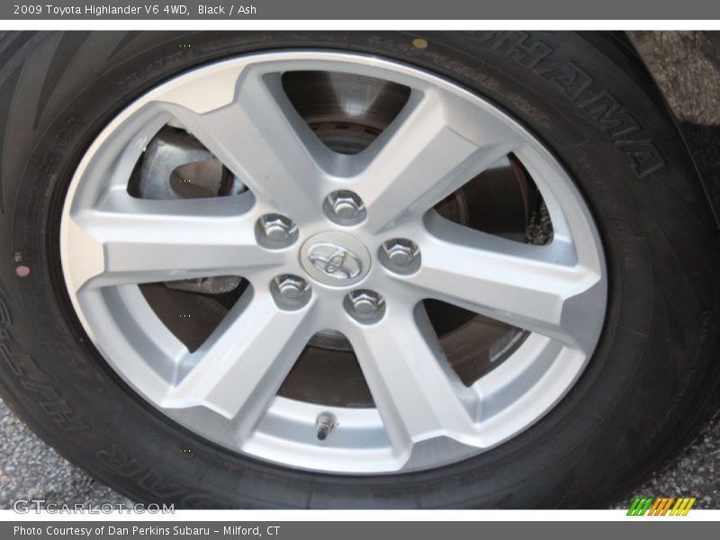 Black / Ash 2009 Toyota Highlander V6 4WD