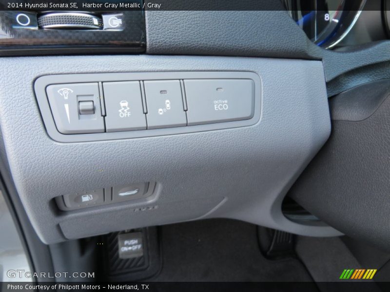 Harbor Gray Metallic / Gray 2014 Hyundai Sonata SE
