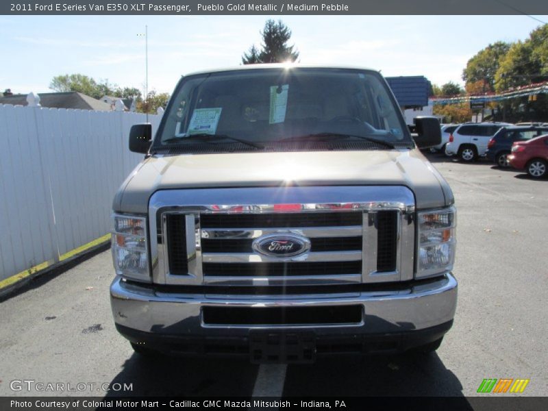 Pueblo Gold Metallic / Medium Pebble 2011 Ford E Series Van E350 XLT Passenger