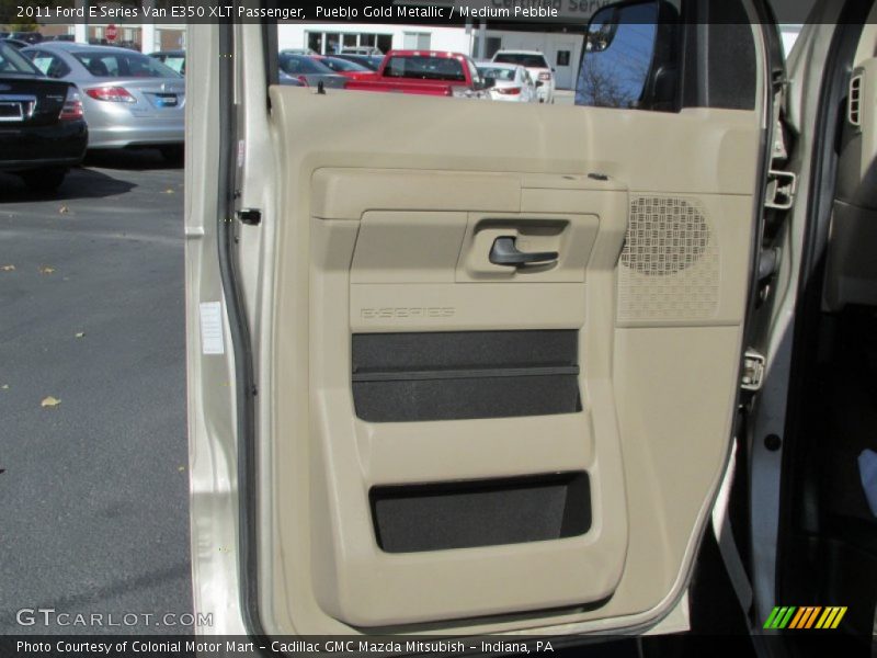 Pueblo Gold Metallic / Medium Pebble 2011 Ford E Series Van E350 XLT Passenger