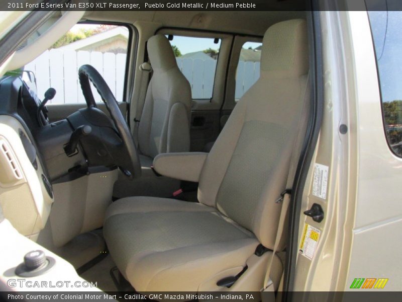 Pueblo Gold Metallic / Medium Pebble 2011 Ford E Series Van E350 XLT Passenger