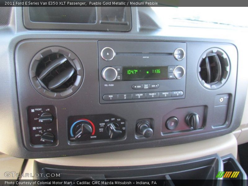Pueblo Gold Metallic / Medium Pebble 2011 Ford E Series Van E350 XLT Passenger