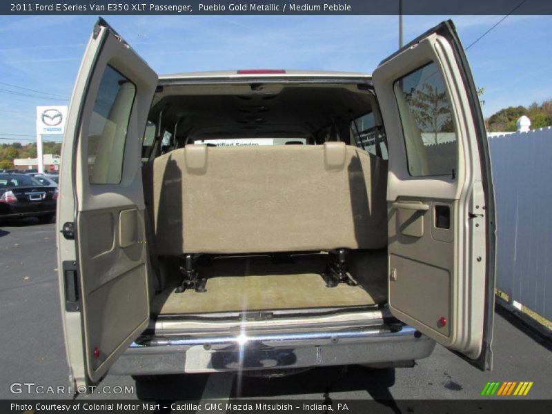 Pueblo Gold Metallic / Medium Pebble 2011 Ford E Series Van E350 XLT Passenger