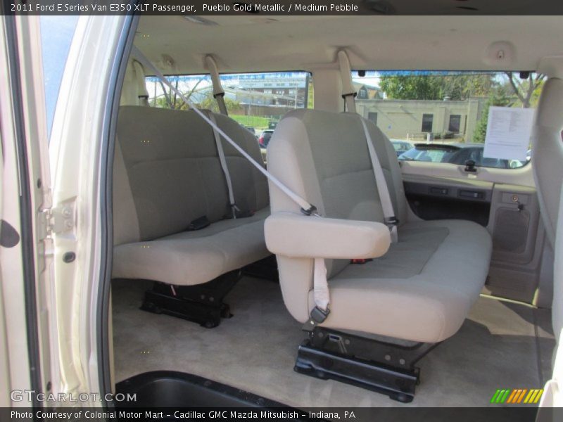 Pueblo Gold Metallic / Medium Pebble 2011 Ford E Series Van E350 XLT Passenger