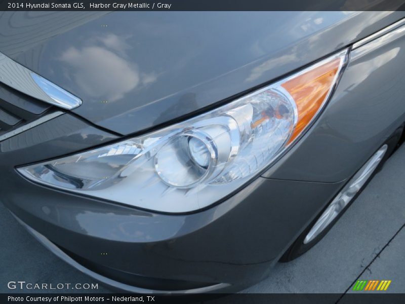 Harbor Gray Metallic / Gray 2014 Hyundai Sonata GLS