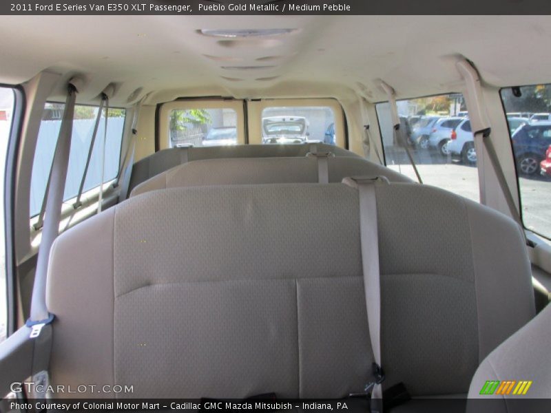Pueblo Gold Metallic / Medium Pebble 2011 Ford E Series Van E350 XLT Passenger