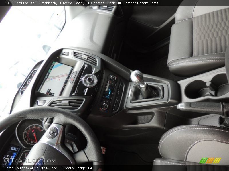 Tuxedo Black / ST Charcoal Black Full-Leather Recaro Seats 2013 Ford Focus ST Hatchback