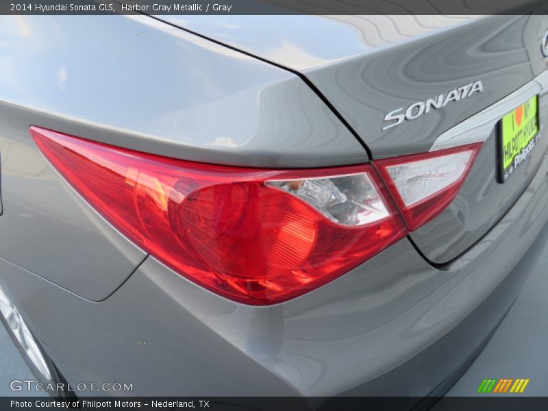 Harbor Gray Metallic / Gray 2014 Hyundai Sonata GLS