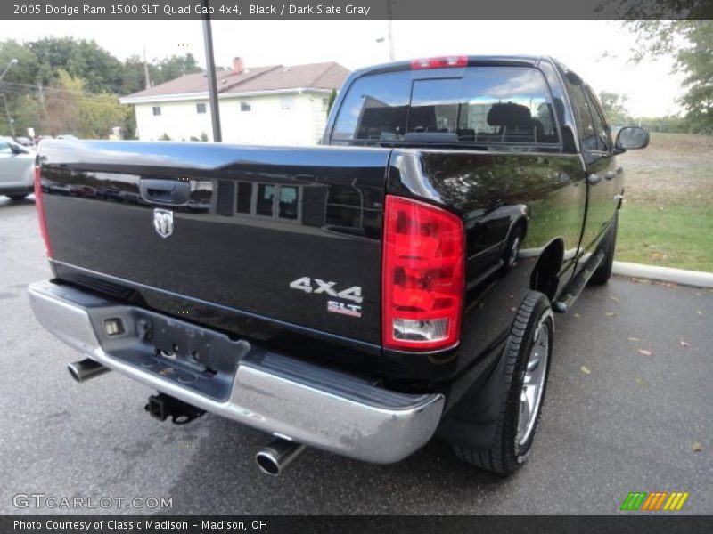 Black / Dark Slate Gray 2005 Dodge Ram 1500 SLT Quad Cab 4x4