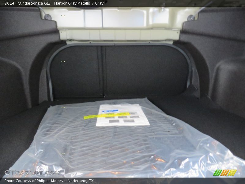 Harbor Gray Metallic / Gray 2014 Hyundai Sonata GLS