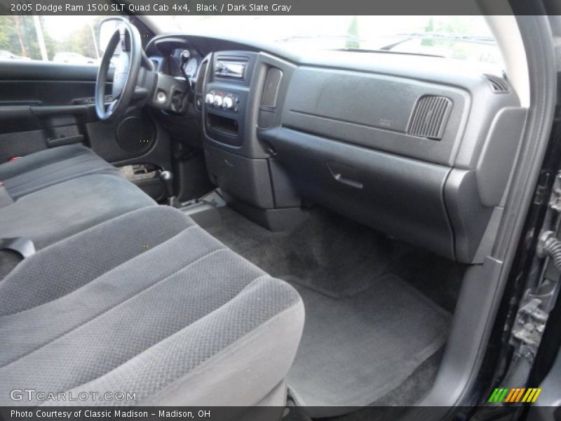 Black / Dark Slate Gray 2005 Dodge Ram 1500 SLT Quad Cab 4x4